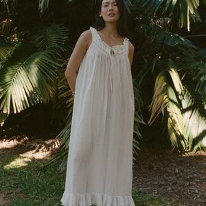 NWT DOEN Alesia Nightgown (Salt)